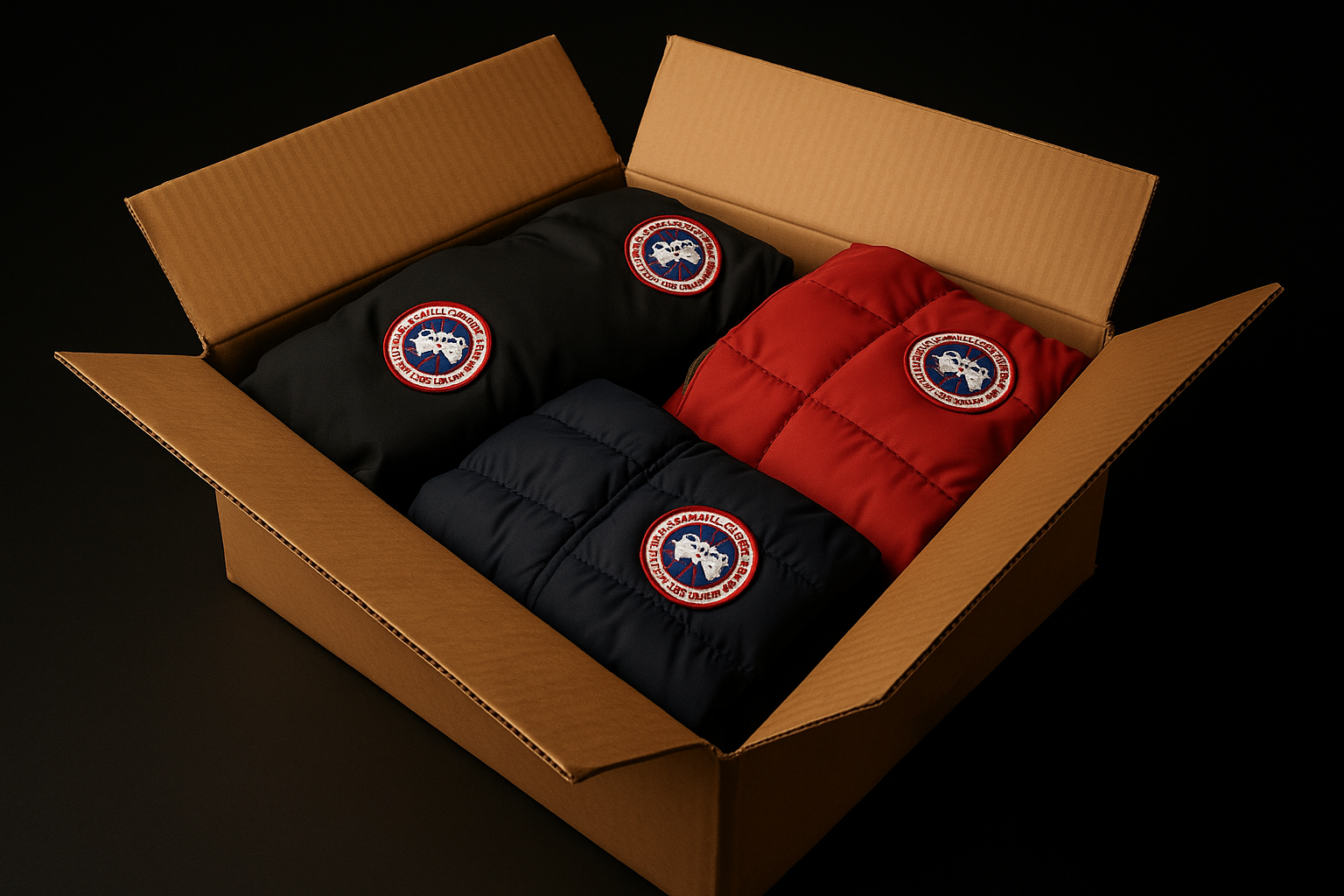 Caja x2 Chaquetas Canada Goose